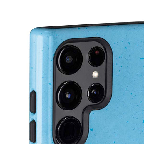 NHL Utah Mammoth Distressed Blue Galaxy S25 Ultra Impact Case